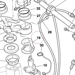 Cover, ignition switch 24610701A