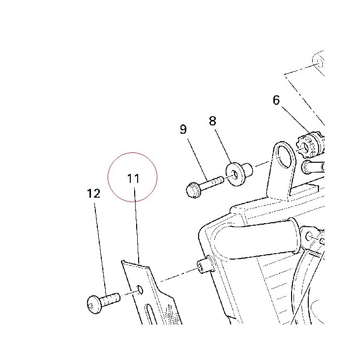 Radiator protection 24610741A
