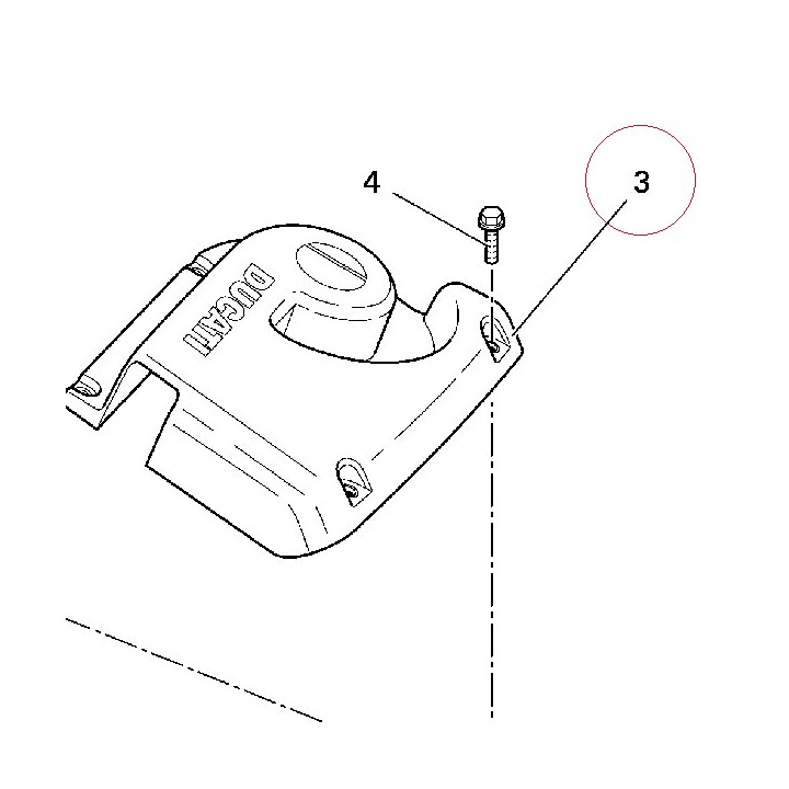 Cover, air filter case 24610892A