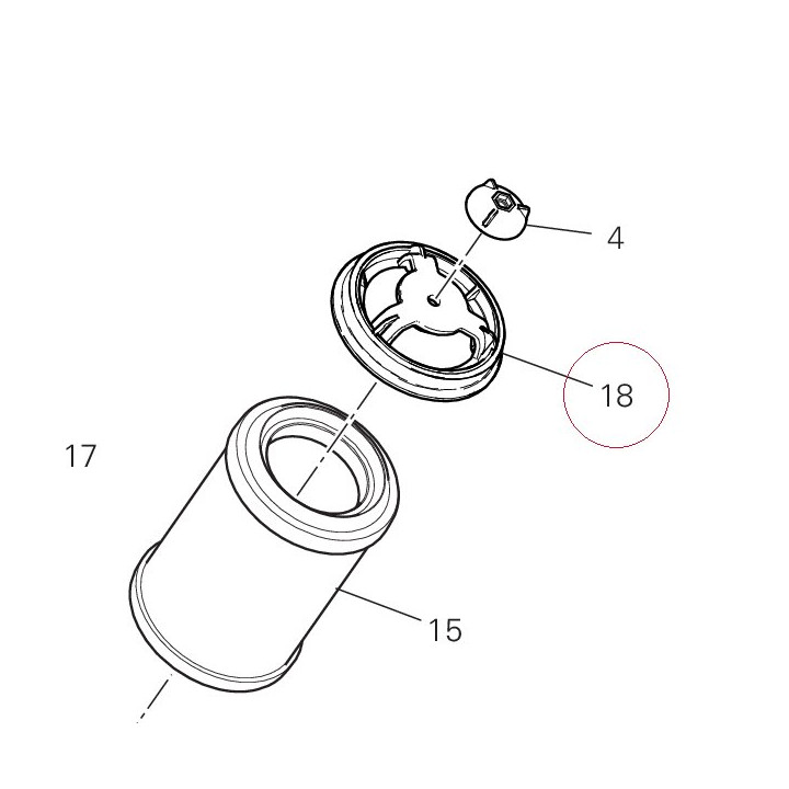 Filter cover unit 24612231A