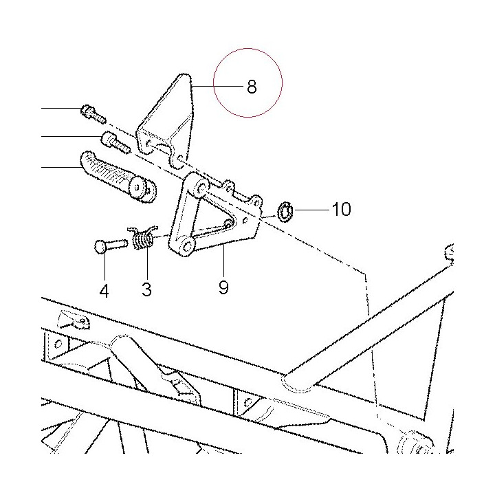 Right protection plate 24710741A