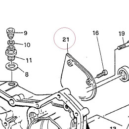 Chain cover 24710921A