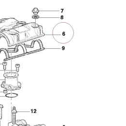 Valve cover 24711221A