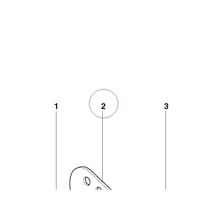 Guard front step right 24711851B