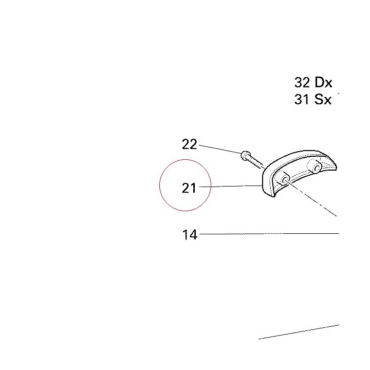 Cover, tail 24712211A