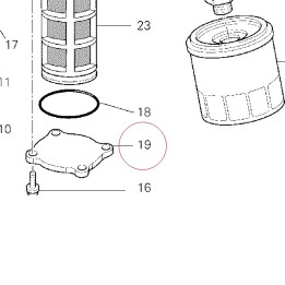 Cover, oil filter 24712901A