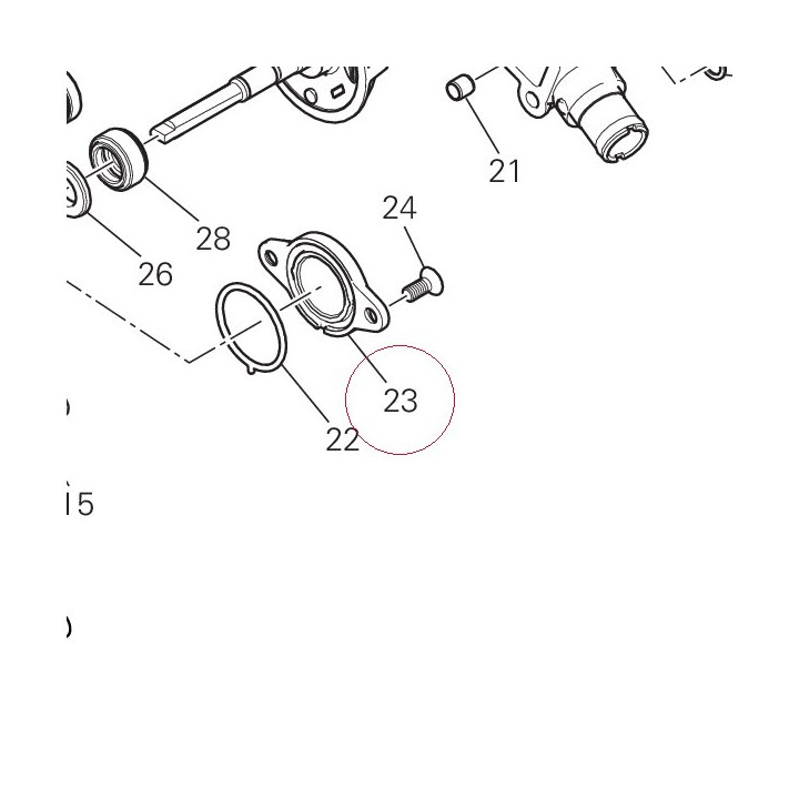 Cover, sensor 24713571AF