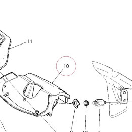 Speedometer holder 24713751A