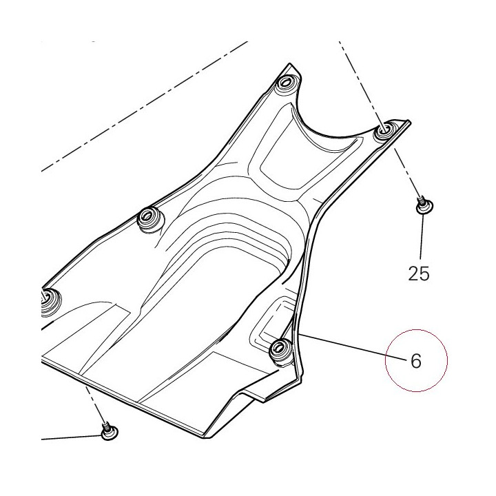 Cover, fuel pump 24713762A