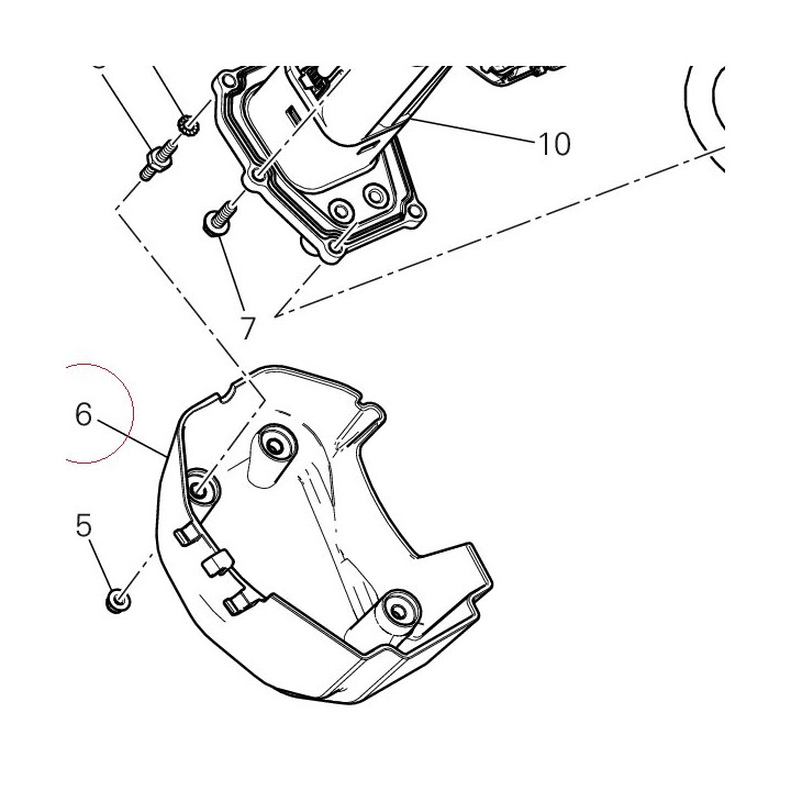 Cover, fuel pump 24714511D