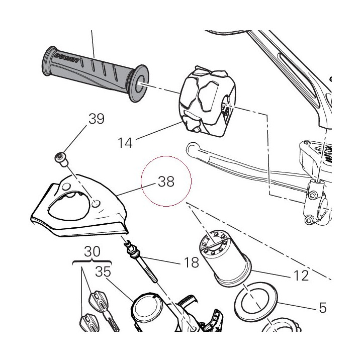 Cover handsfree 24715521A