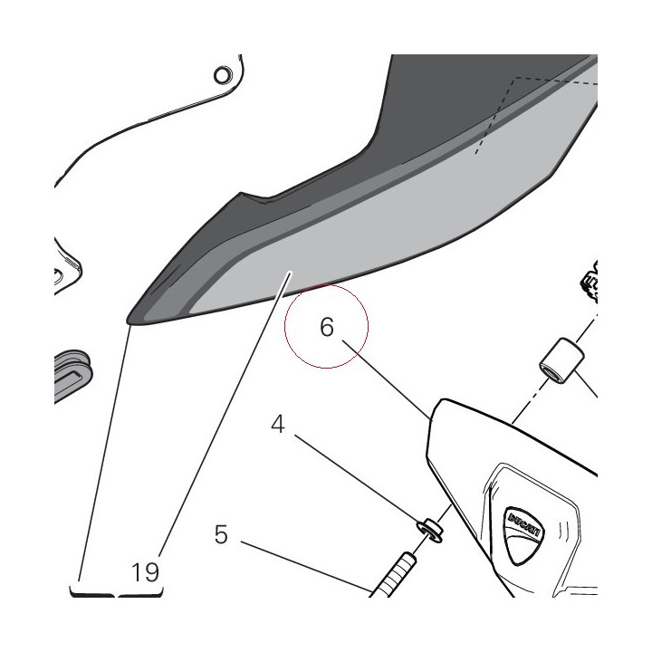 Cover, meter 24715691A