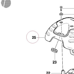 Fuel tank cover 24721052A