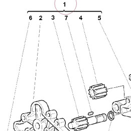 Oil pump assembly 24920021A