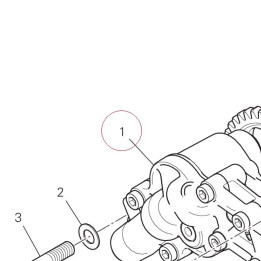 Oil pump assembly 24920442A