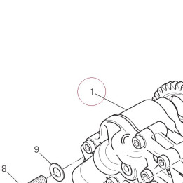 Oil pump assembly 24920444A