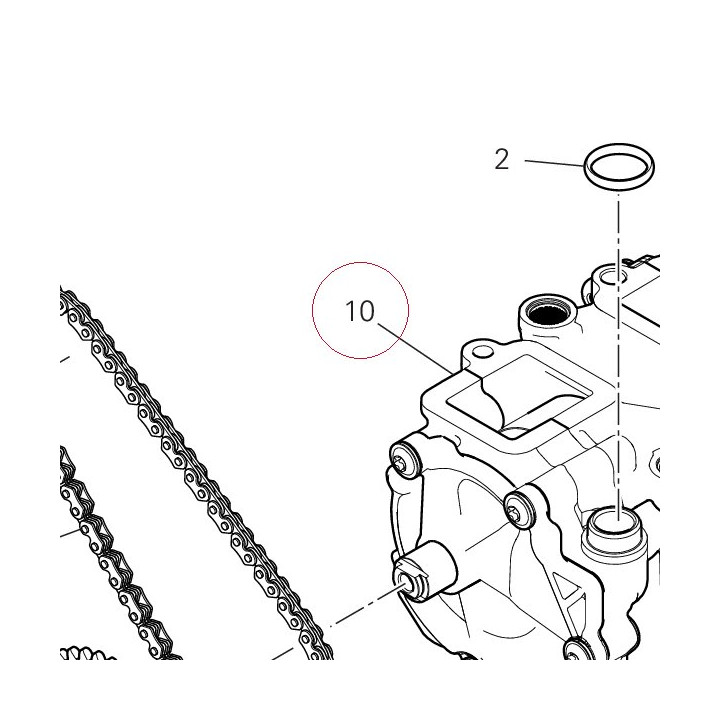 Oil pump assembly 24920632A