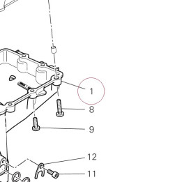 Oil pan 25210191AH