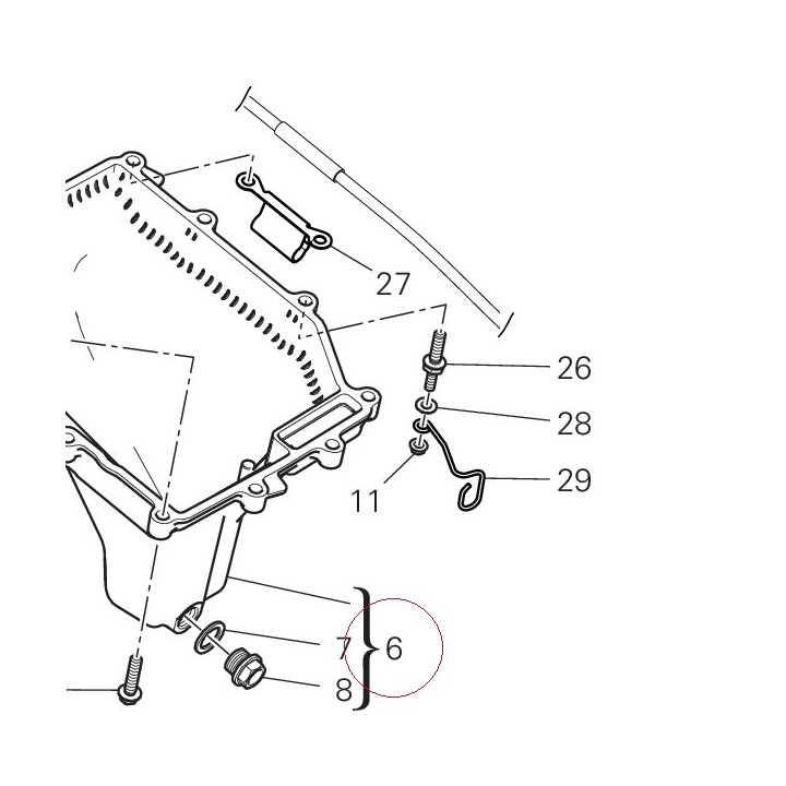Oil pan 25220071B