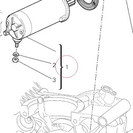 Starting motor 27040101A
