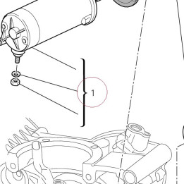 Starting motor 27040103A