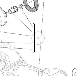 Starting motor 27040114A