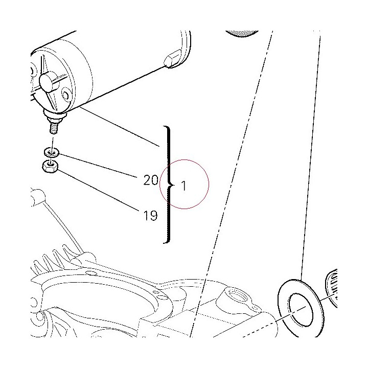 Starting motor 27040125A