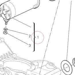 Starting motor 27040126A
