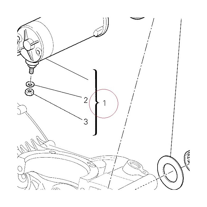 Starting motor 27040126A