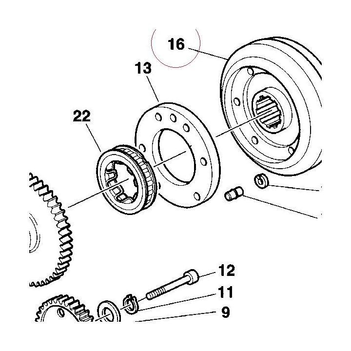 Flywheel 27610231A