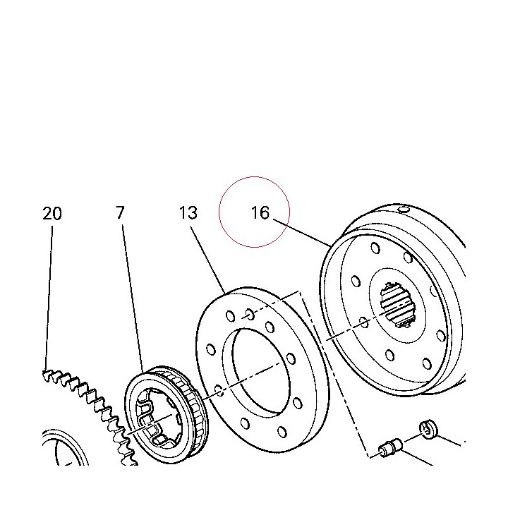 Flywheel 27610251C