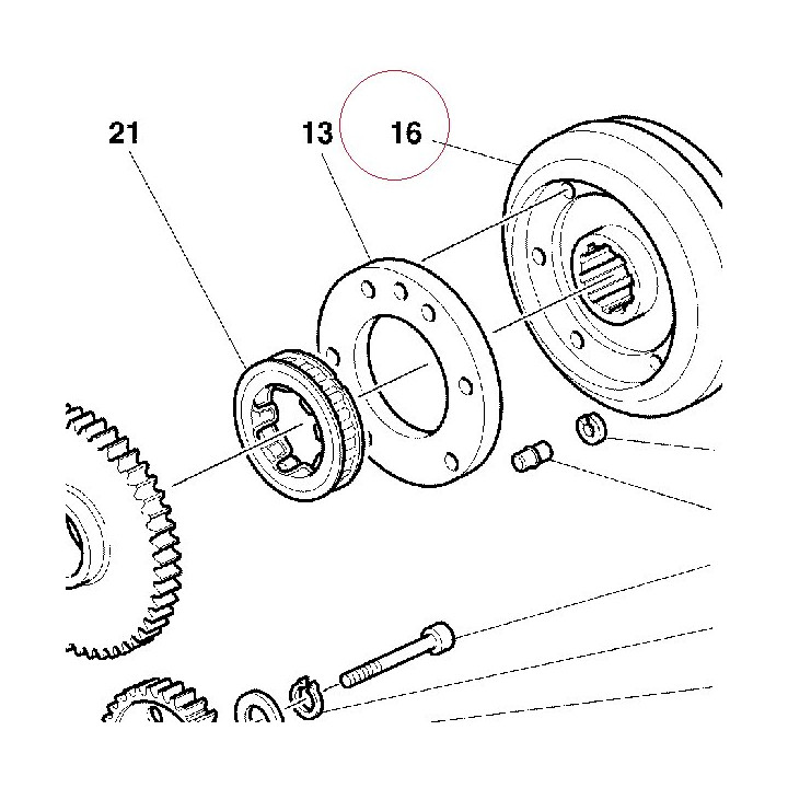 Flywheel 27610301B