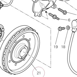 Ignition flywheel 27610602A