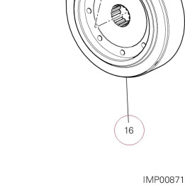 Coupling, flywheel 27610651A