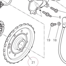 Ignition flywheel 27610701A