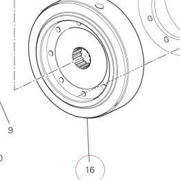 Coupling, flywheel 27610812A