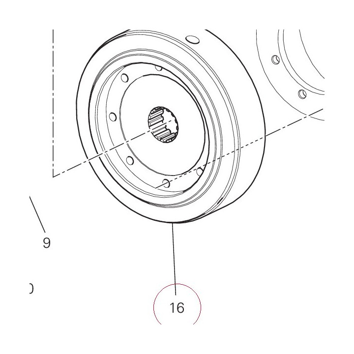 Coupling, flywheel 27610812A