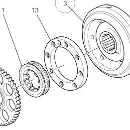 Ignition flywheel 276Z0011A