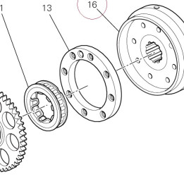 Ignition flywheel 276Z0021A