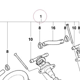Throttle body 28240181A