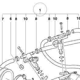Throttle body 28240351A