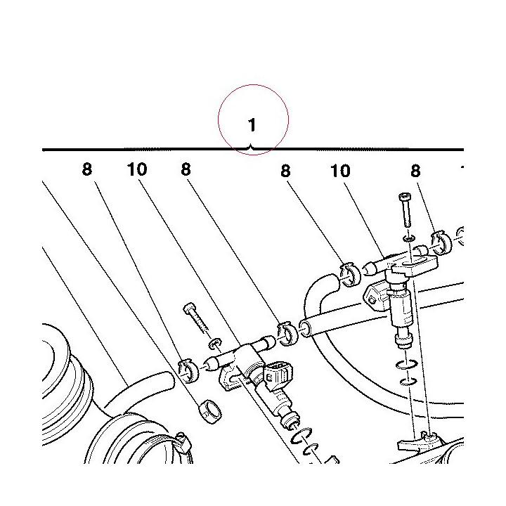 Throttle body 28240473A