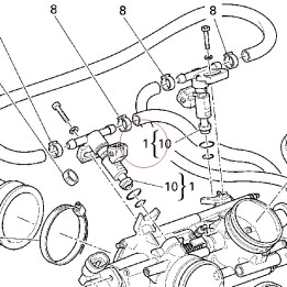 Throttle body 28240513B