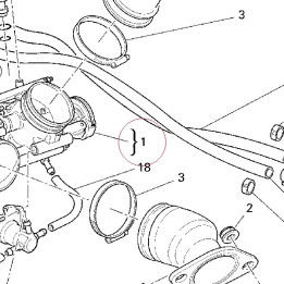 Throttle body 28240741A