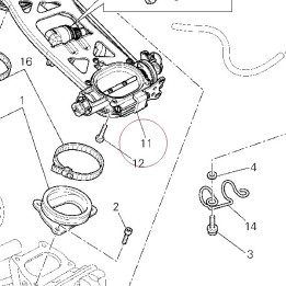 Throttle body 28240803A