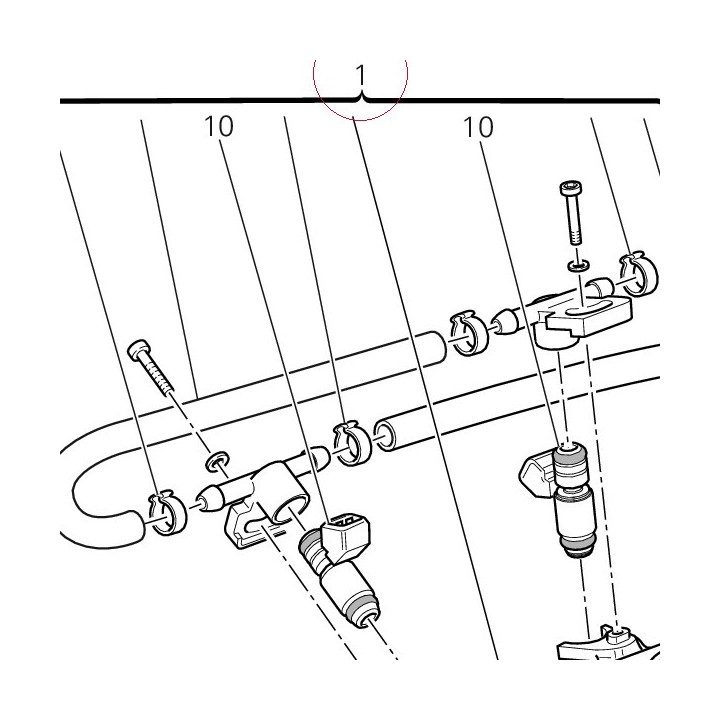 Throttle body 28240842A