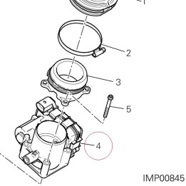 Throttle body 28240904A