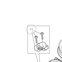 Sensor for throttle potentiomer sampling 28340281A