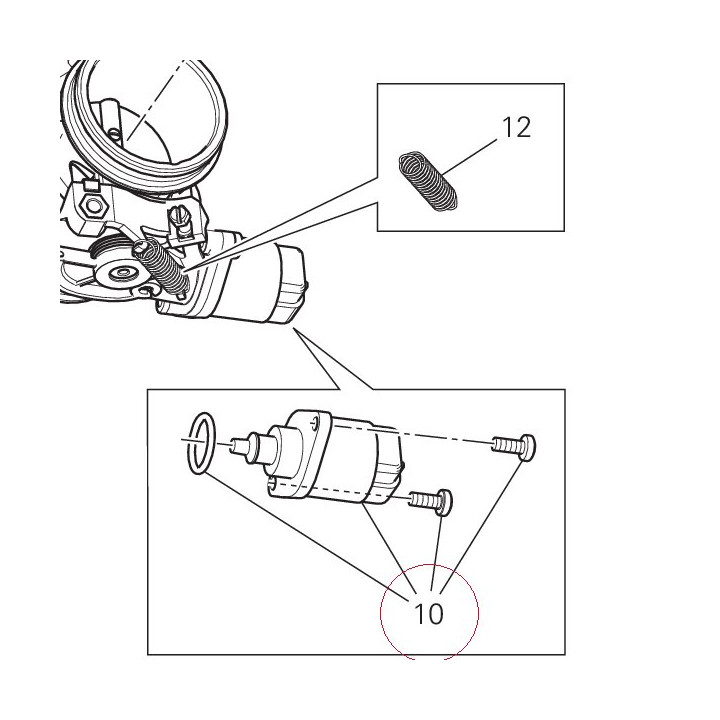 Stepper motor 28340291A