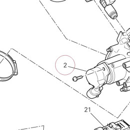Throttle valve potentiometer 28440081A
